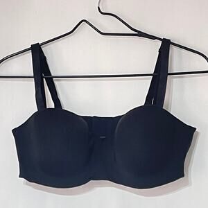 Soma Bra Womens 40C Black Multiways Straps Underwire Clear Straps Included NWOT